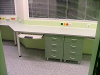 Kanceláře na míru- ordinace-laboratoře - materiál lamino